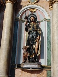 Camino Litoral 2 - Dzień 13. Święty Roch, popularny w Hiszpanii