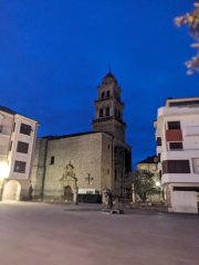 Camino Frances - Dzień 2. Kościół Santa Maria de La Encina w Ponferrada