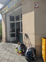 Camino Frances - Dzień 5. Spożywczak w Triacastela